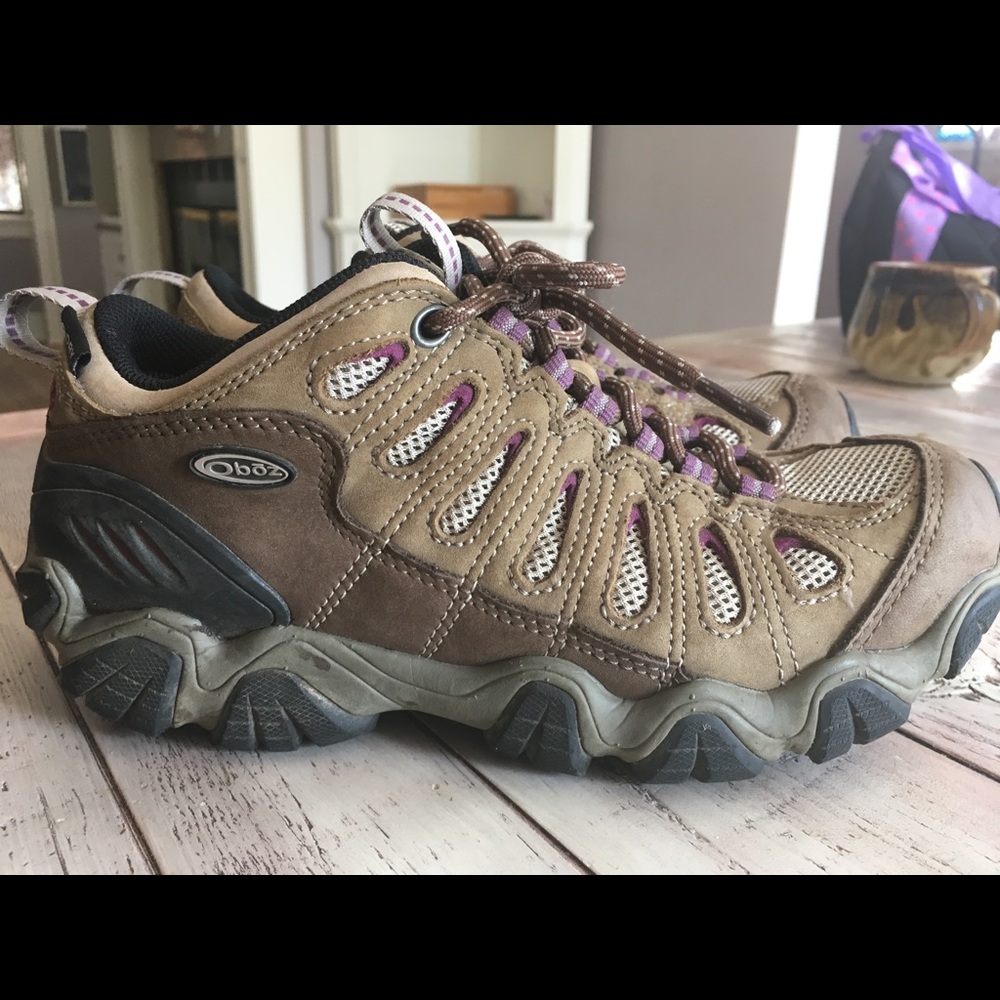 Oboz sawtooth low hiking shoes women's 7.5